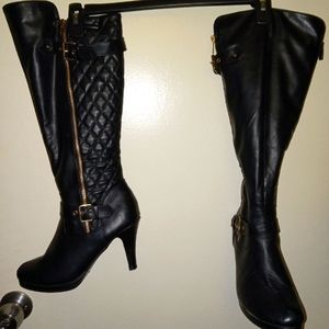 Knee-high Black Boots